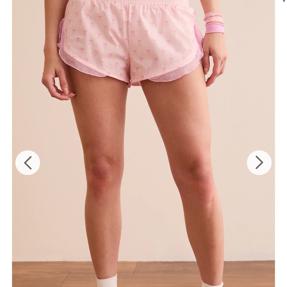 Pink Athletic Shorts for Women